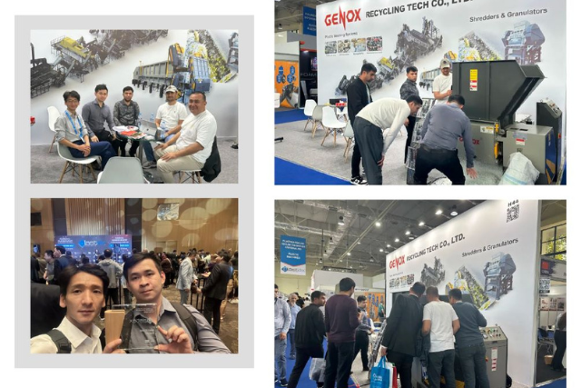 Genox Shone at Four International Recycling Exhibitions, Demonstrating the Outstanding Solid Waste Recycling Technology