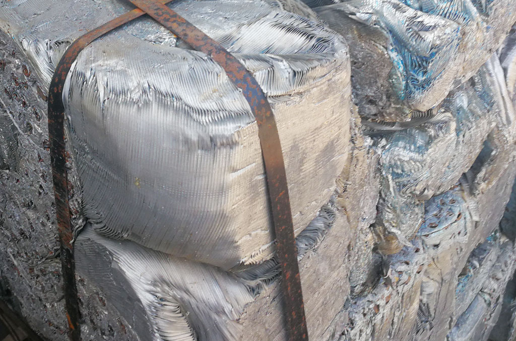 Aluminium bale